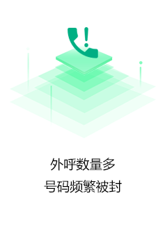 外呼数量多 号码频繁被封