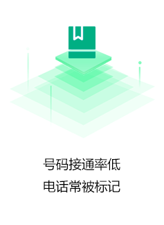 号码接通率低 电话常被标记